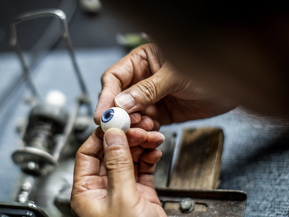 リアルドール手作りの眼球